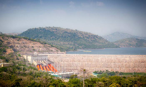 An image of a dam
